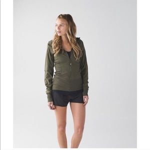 lululemon In Flux Fatigue Green Jacket